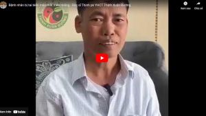 Bệnh nhân bị tai biến méo mắt méo miệng - Bác sĩ Thịnh pk YHCT Thịnh Xuân Đường